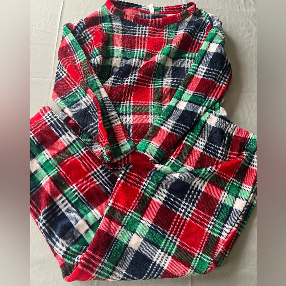 Joyspun Plush Women Pajama Set - Large 12/14